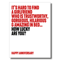 Hard To Find Girlfriend Card